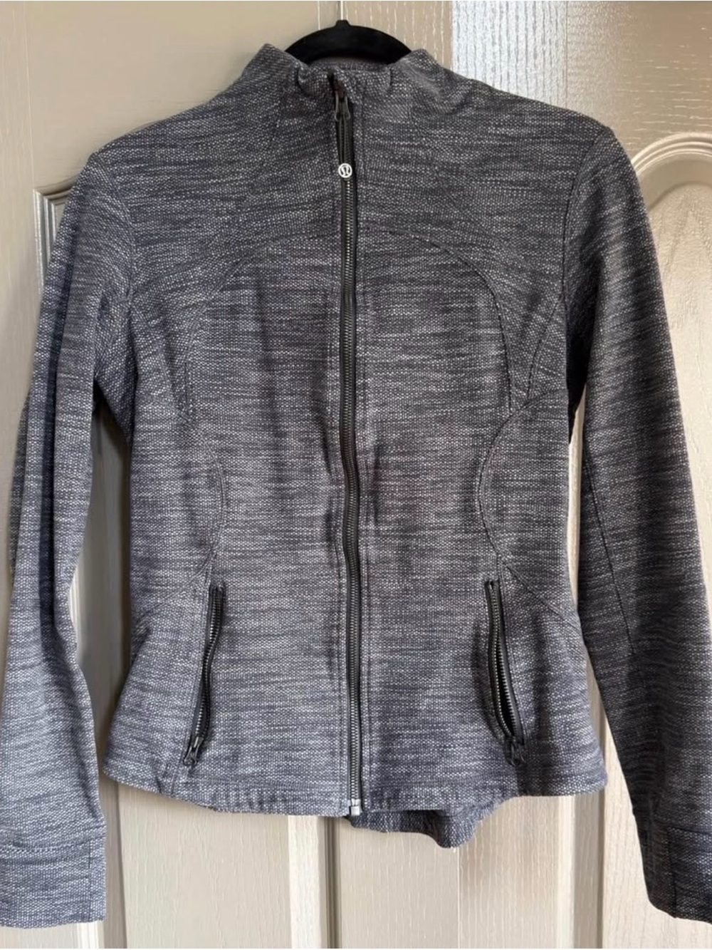 lululemon athletica Gray Heathered Define Utility Jacket